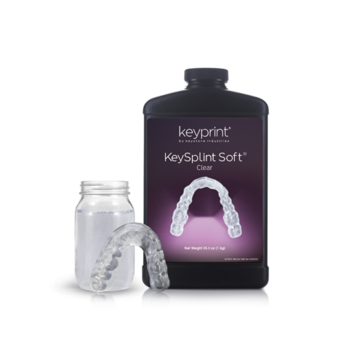 KeyPrint KeySplint Soft Clear 1kg